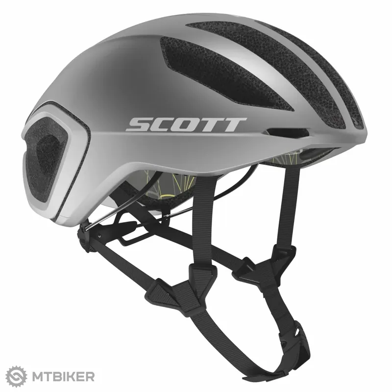 SCOTT Cadence Plus přilba, silver/reflex grey Vysoce Kvalitní