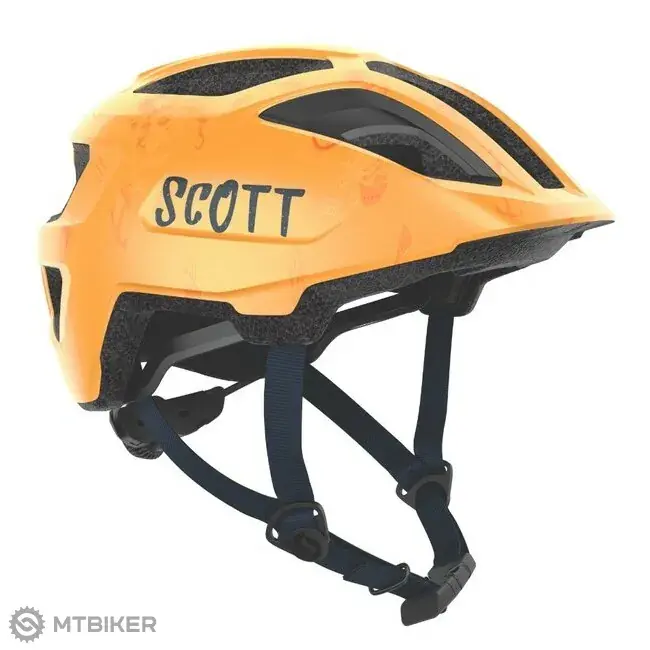 SCOTT Spunto Kid dětská přilba, fire orange Akční Cena