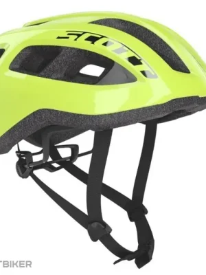 SCOTT Supra Road přilba, yellow fluo, rozbalená Originální