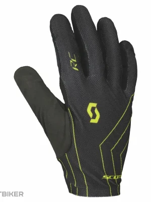 SCOTT RC Team rukavice, černá/žlutá Akční Nabídka