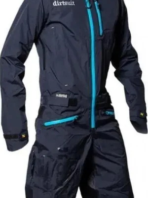 dirtlej Dirtsuit Pro edition overal, black blue Nejlepší Cena
