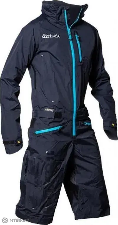 dirtlej Dirtsuit Pro edition overal, black blue Nejlepší Cena