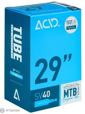 ACID Super Light 29" x 2.0-2.2" duše, galuskový ventil 40 mm Novinka