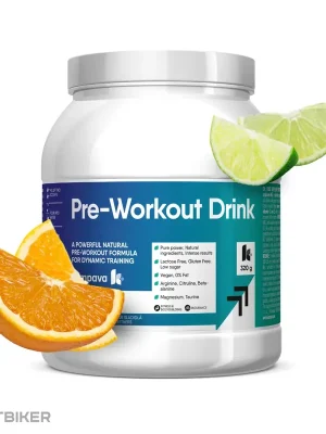 Kompava Pre-Workout Drink doplněk stravy, 320 g, pomeranč/limetka Přímo Od Výrobce