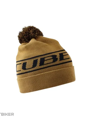 Aktuální CUBE Bobble čepice, hnědá