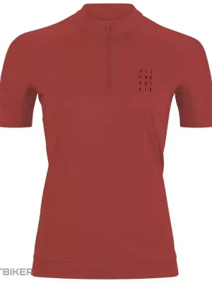 CUBE AM dámský dres, dark red Dokud Zásoby Vydrží