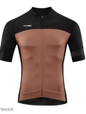 CUBE Blackline dres, černá/hnědá Nová Kolekce