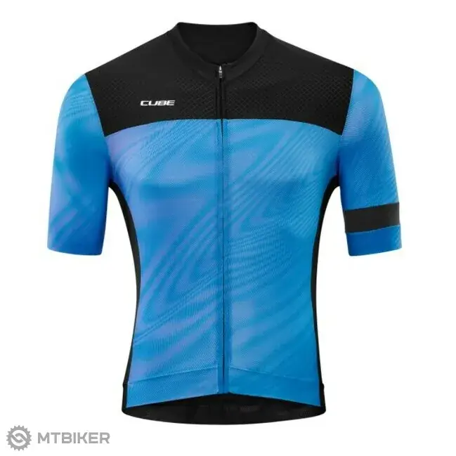 CUBE Blackline dres, blue pattern Přímo Od Výrobce