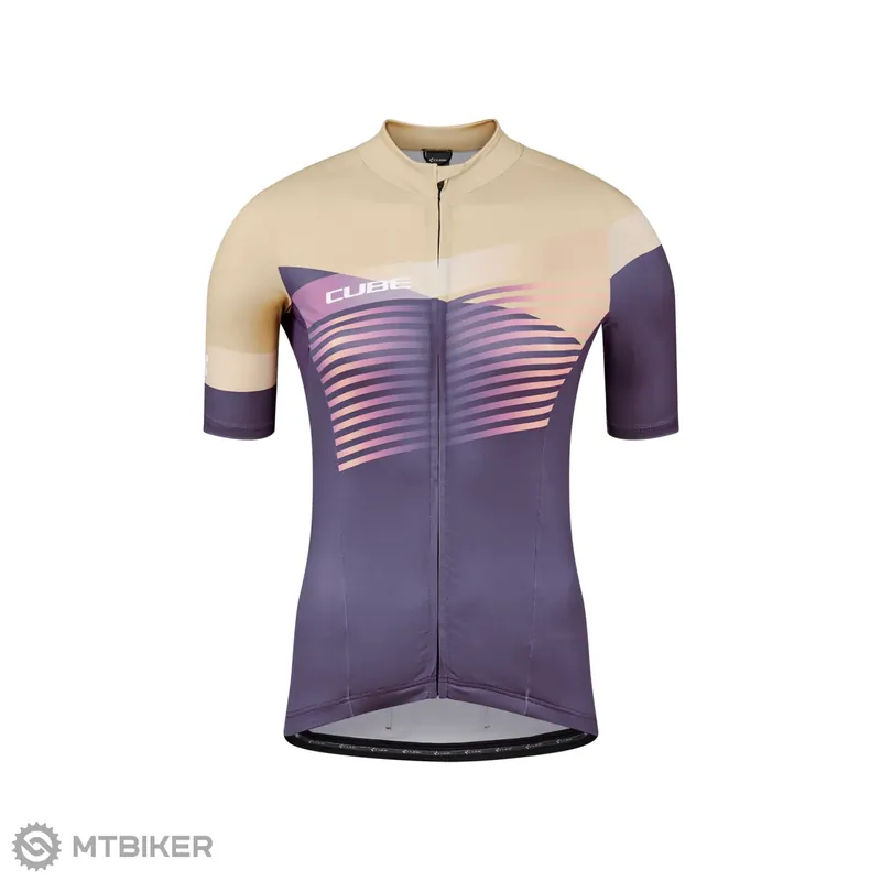 CUBE Teamline WS dámský dres, violet/sand Nakupujte Hned