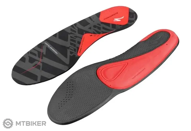 Specialized BG SL Footbed + vložky, červená Jen Po Omezenou Doba