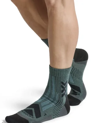 X-BIONIC X-SOCKS HIKE PERFORM MERINO ANKLE ponožky, zelená Levný