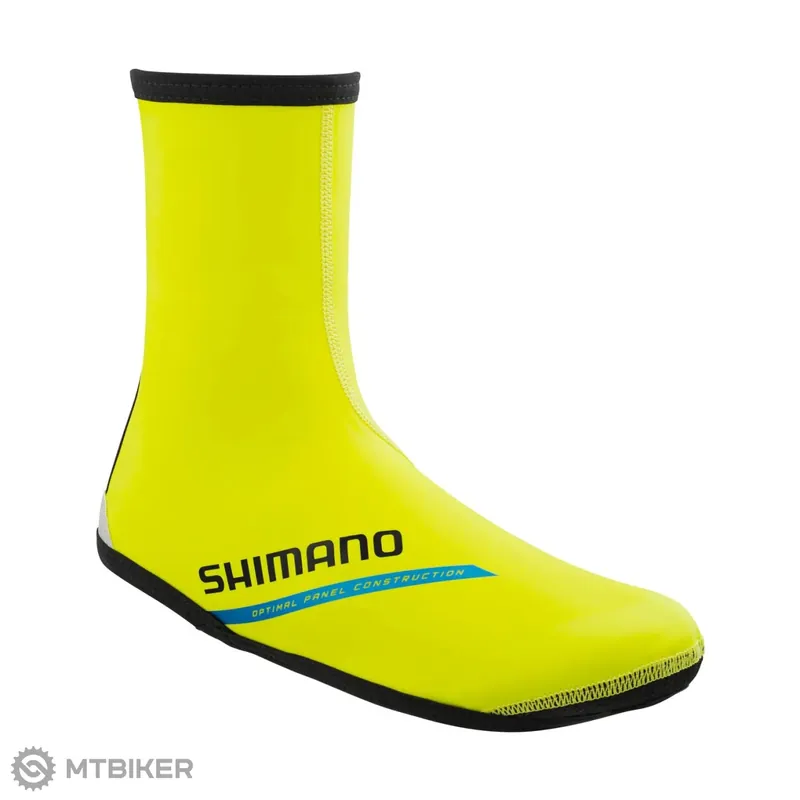 Shimano DUAL FIT THERMAL návleky na tretry, neon žlutá Zlevněný