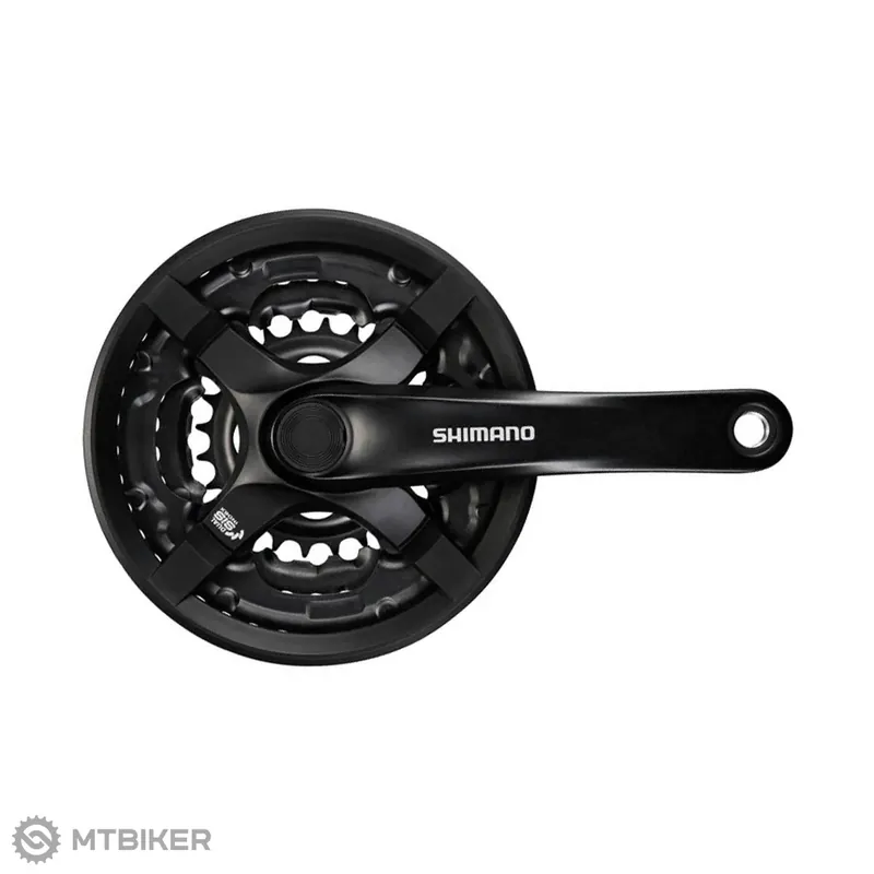 Shimano FC-TY501 kliky, 170 mm, 42/34/24T, 3x8, s krytem, OEM Originální
