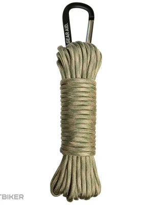 Nová Kolekce GEAR AID Paracord 550 víceúčelová šňůra, 9 m, zelená