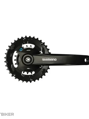 Tovární Cena Shimano Altus M315 kliky, 175 mm 2x8, 36/22T, čtyřhran