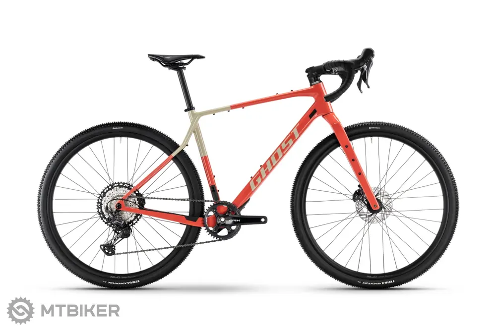 GHOST Asket CF Pro 28 kolo, passion flame/sandy beige glossy Tovární Cena
