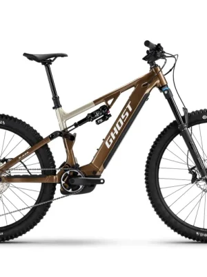 Vysoce Kvalitní GHOST E-ASX Advanced 29/27.5 elektrokolo, brown bear/stone glossy