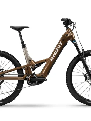 Sleva GHOST E-ASX Advanced Low 27.5 elektrokolo, brown bear/stone glossy