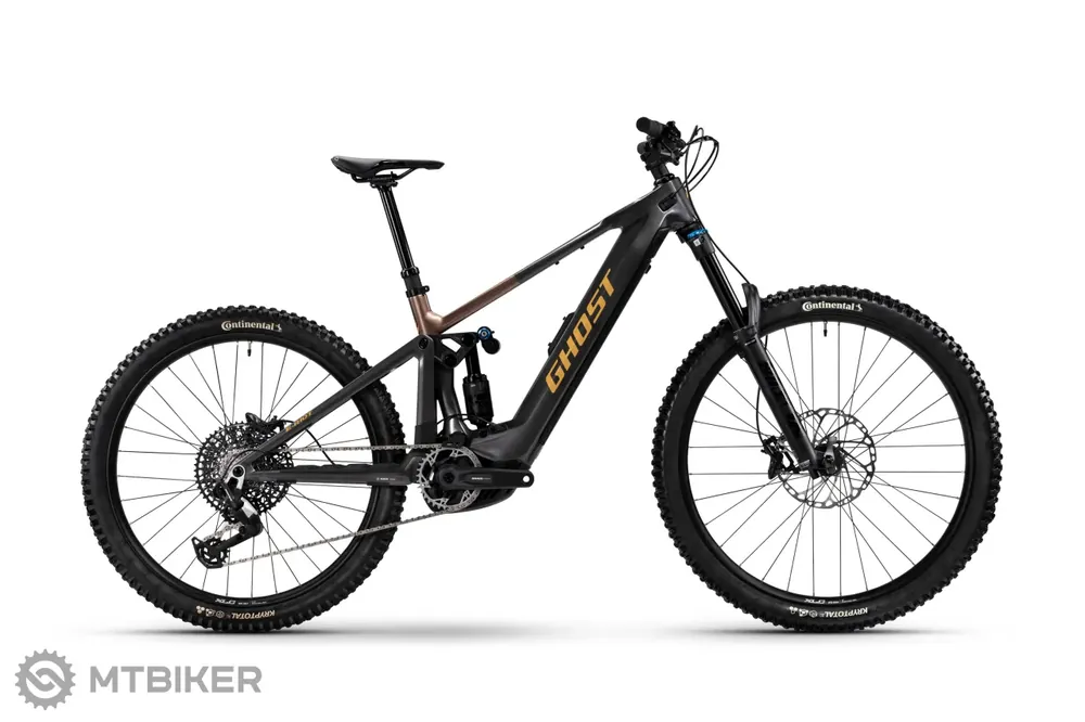 Rychlé Dodání GHOST E-Riot CF Pro 29/27.5 elektrokolo, heavy metal/deep coffee glossy