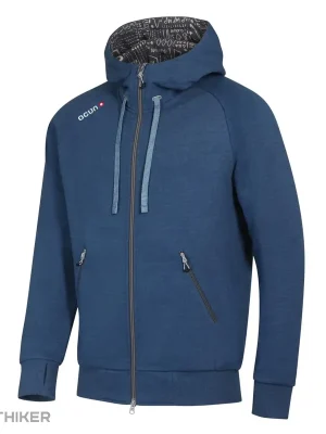 OCÚN HOODIE ZIPPER mikina, blue opal/excalibur Nejlepší Volba