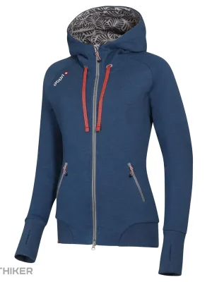 OCÚN HOODIE ZIPPER dámská mikina, blue opal/silver scone Přímo Od Výrobce