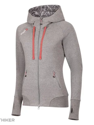 Pouze Dnes OCÚN HOODIE ZIPPER dámská mikina, grey paloma/silver scone