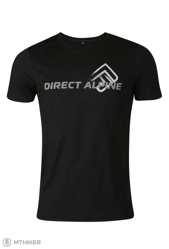 Cenový Hit DIRECT ALPINE FURRY 3.0 triko, black (DA large sign)