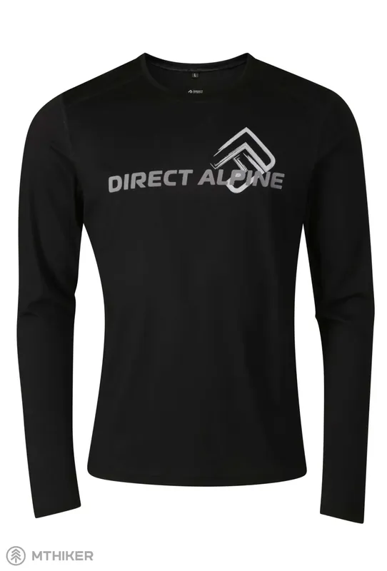 Sezónní Sleva DIRECT ALPINE FURRY LONG 3.0 triko, black