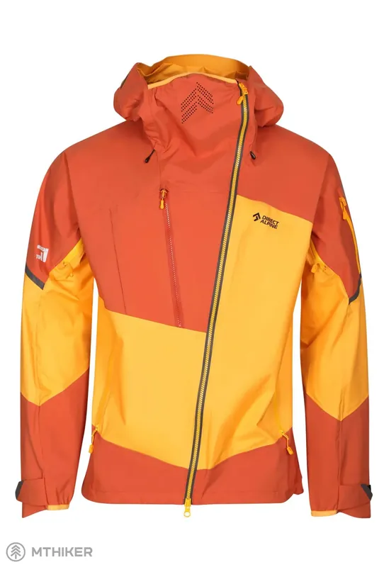 DIRECT ALPINE GUIDE 8.0 bunda, cinnamon/mango Přímo Od Výrobce