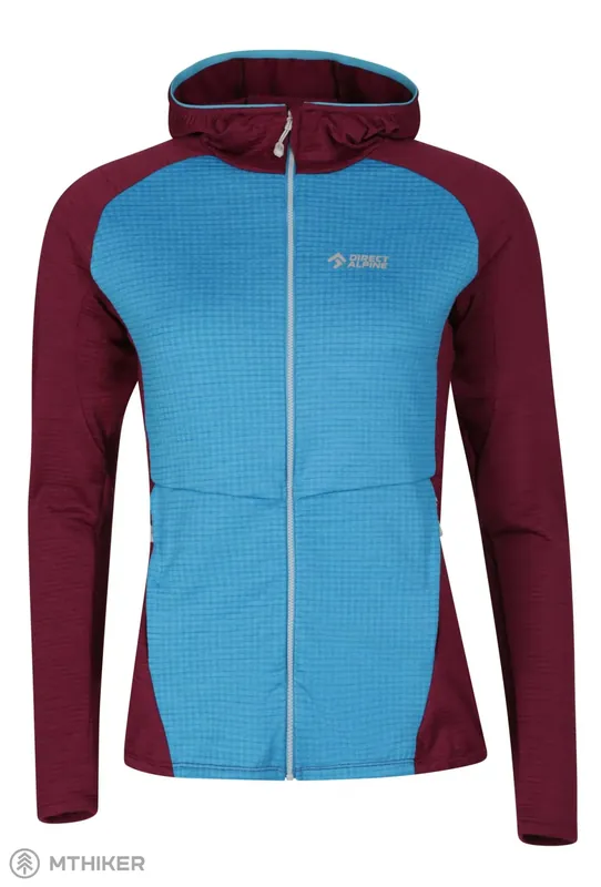 Hit Sezóny DIRECT ALPINE Sella Hood Lady 1.0 dámská mikina, ocean/cherry