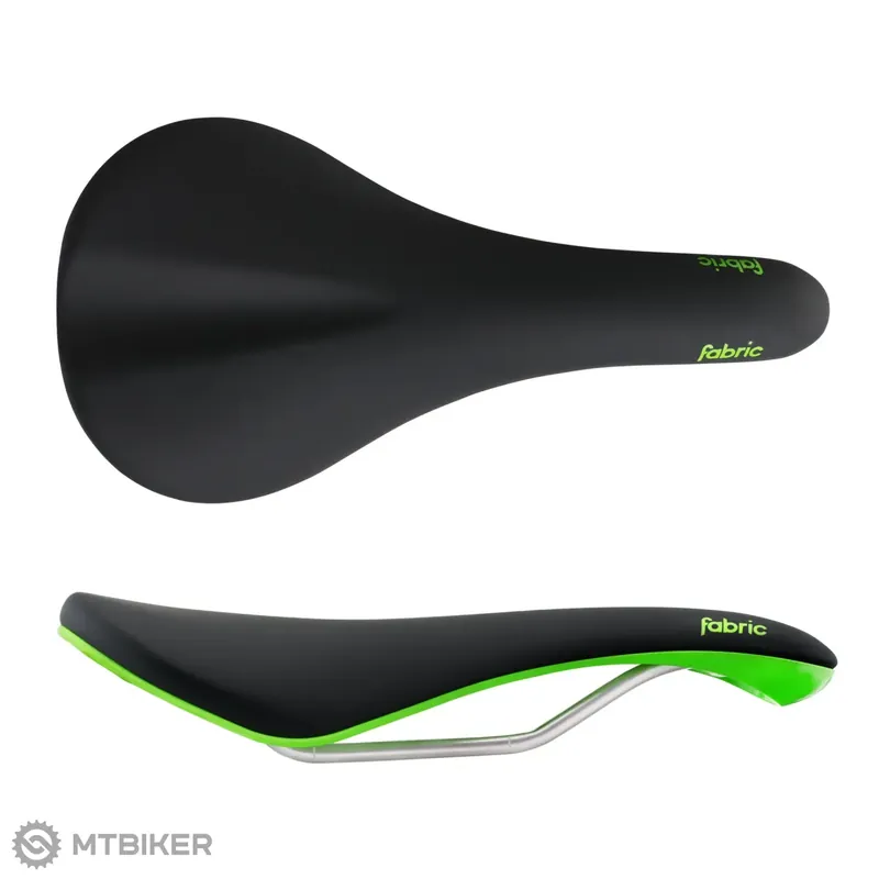 Fabric Scoop Elite sedlo, 142 mm, černá/zelená Časově Omezené