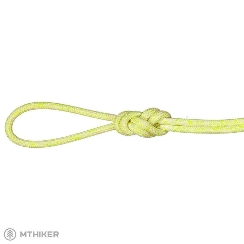 Vysoce Kvalitní Mammut Glacier Cord Dry lano, 6 mm, žlutá