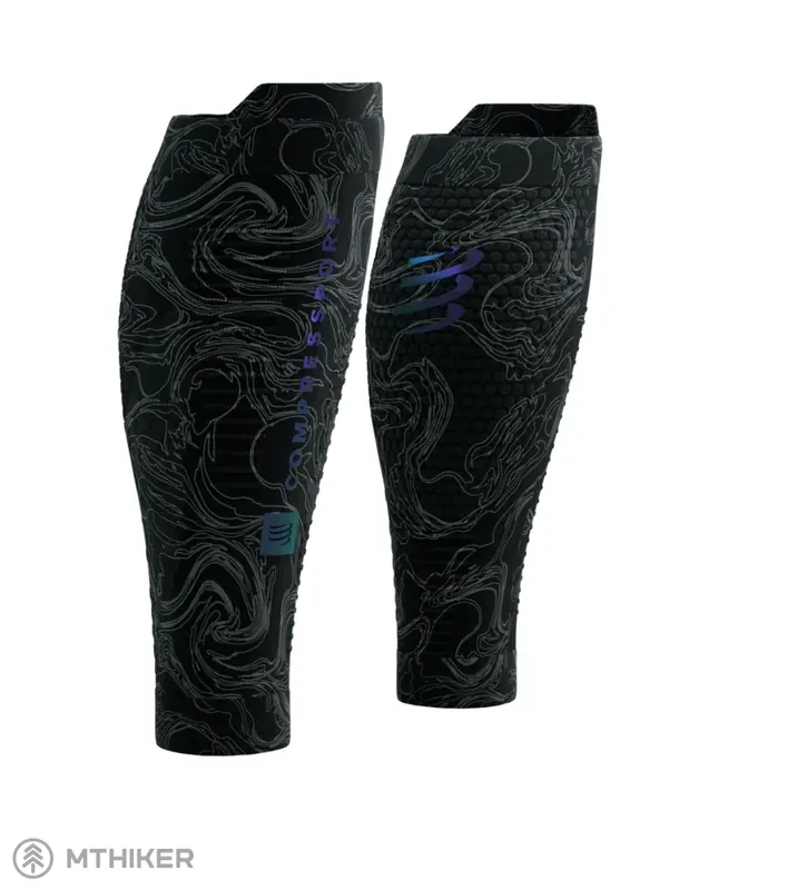 Cenový Hit COMPRESSPORT R2 3.0 návleky, aurora black/aurora