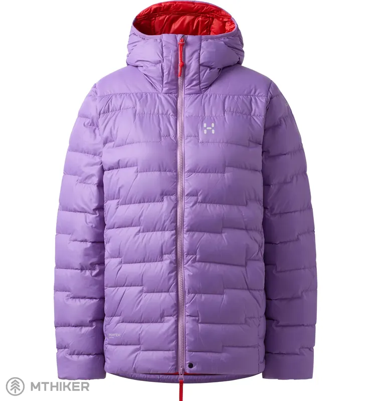 Haglöfs ROC Flash Down dámská bunda, purple ice/tech red Ihned K Objednání