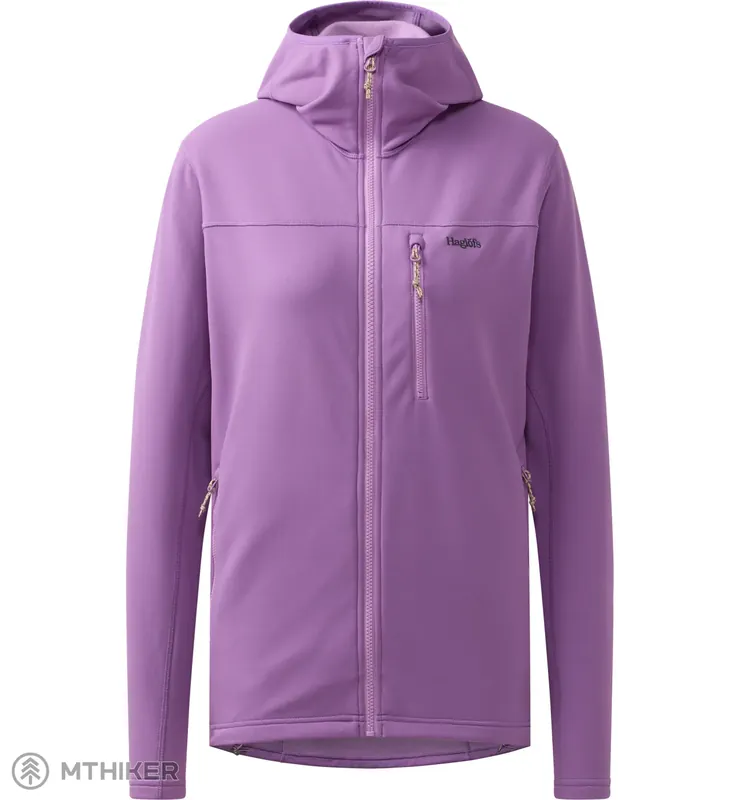 Haglöfs Rosson Mid hood dámská mikina, purple ice Levný