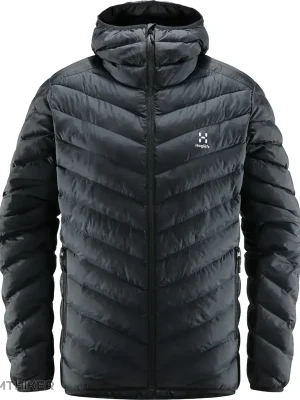 Cenová Bomba Haglöfs Sarna Mimic Hood bunda, true black