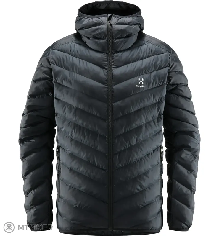 Cenová Bomba Haglöfs Sarna Mimic Hood bunda, true black