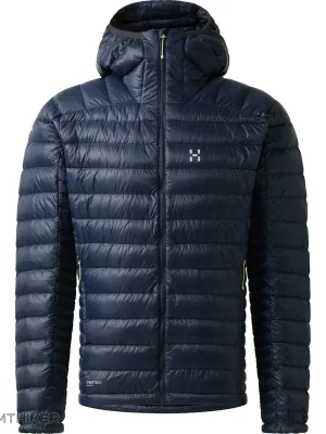 Přímo Od Výrobce Haglöfs LIM Down Hood bunda, tmavě modrá