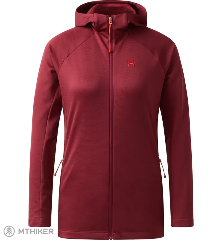 Haglöfs Korp Mid Hood dámská mikina, červená Akce