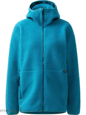 Haglöfs Funäs Pile Hoo dámská mikina, deep teal Akční Nabídka