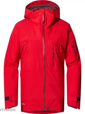 Značkový Haglöfs Latnja GTX Insulated dámská bunda, červená