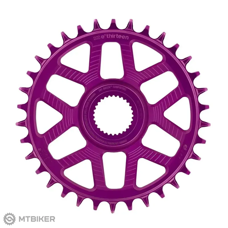 e*thirteen Helix R e*spec Bosch Gen4 převodník, 34T, 1x12, purple Sezónní Sleva