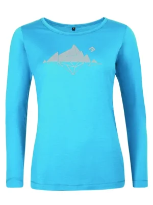 DIRECT ALPINE FURRY LONG LADY 2.0 dámské triko, ocean (glacial lake) Poslední Šance