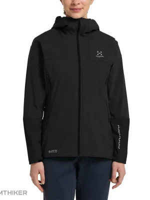 Akce Haglöfs LIM Alpha Hood dámská bunda, černá