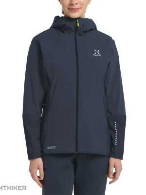 Vrácení Zdarma Haglöfs LIM Alpha Hood bunda, tmavě modrá