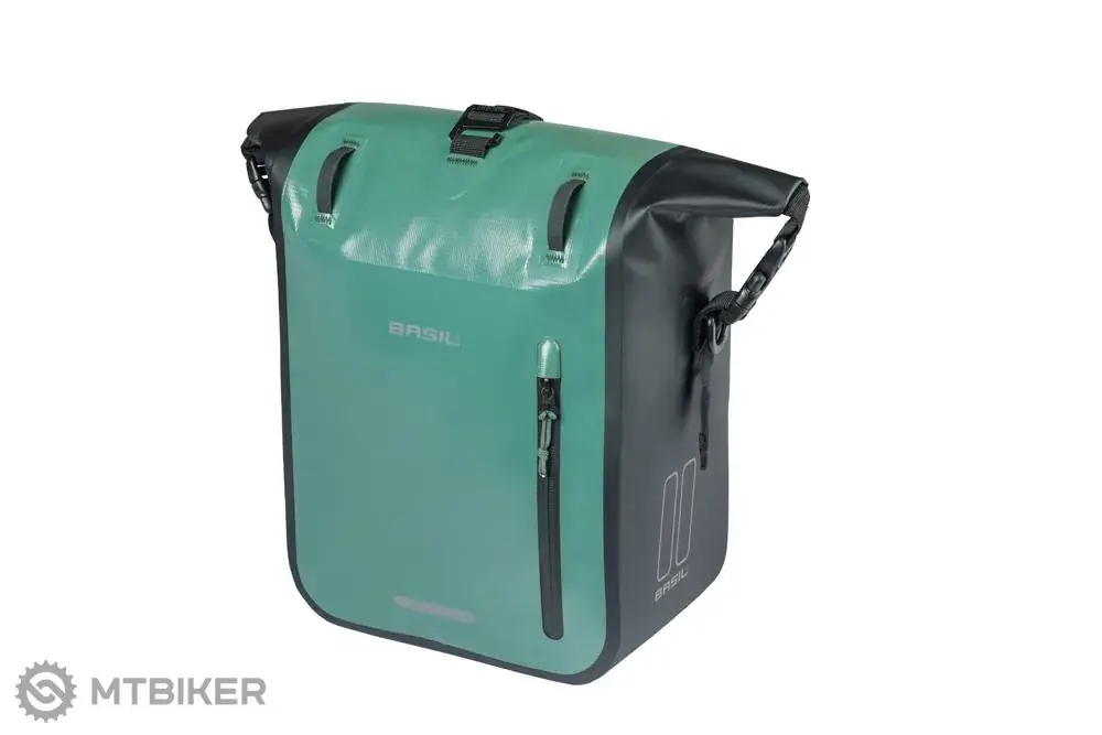 Basil RIVO M MIK Hooks taška na nosič, 12 l, zelená Akční Nabídka