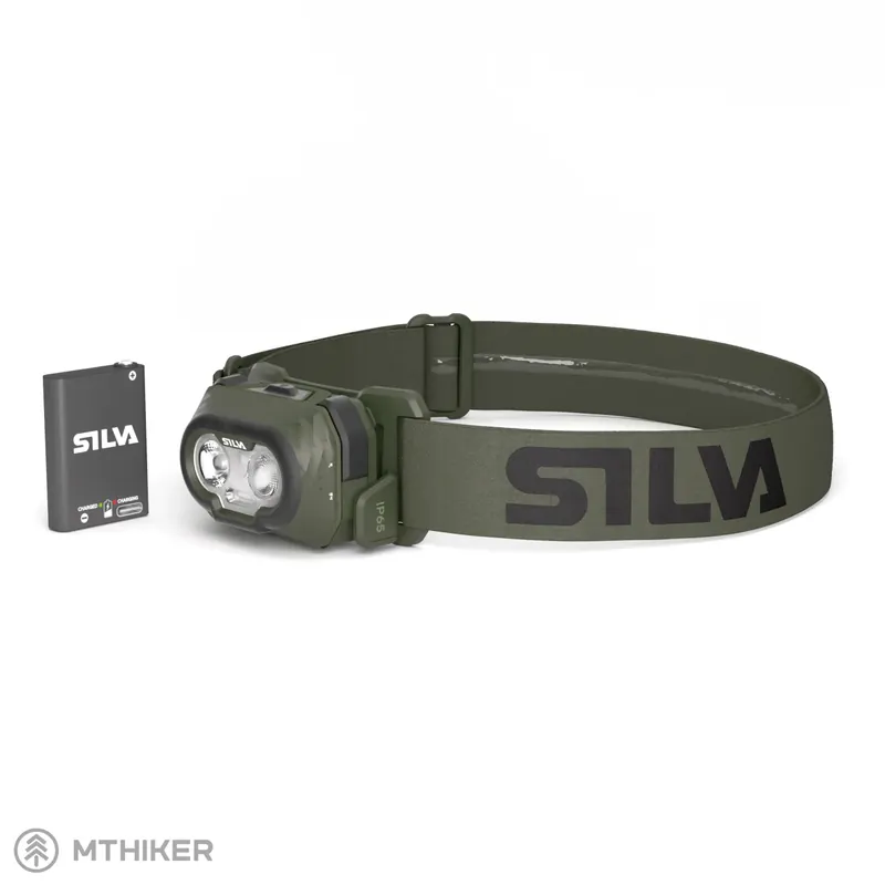 Silva Discover Hybrid čelovka, tmavě zelená Sleva