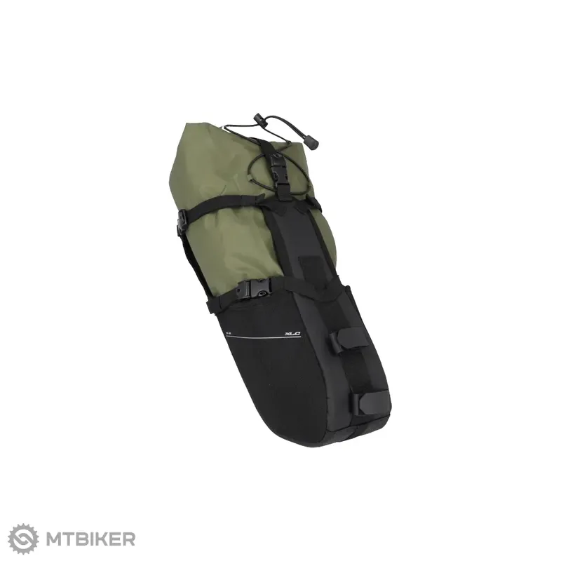 Originální XLC BA-G02 podsedlová brašnička, 15 l, černá/zelená