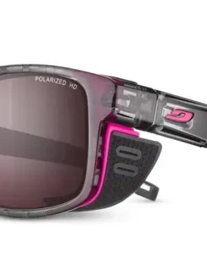 Výprodej Julbo SHIELD M Spectron HD 3 Polarized brýle, šedá/růžová