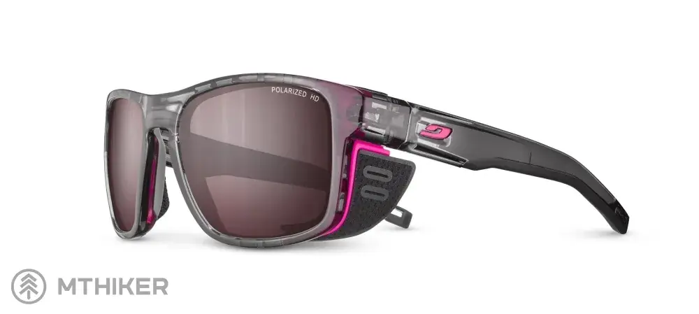 Výprodej Julbo SHIELD M Spectron HD 3 Polarized brýle, šedá/růžová